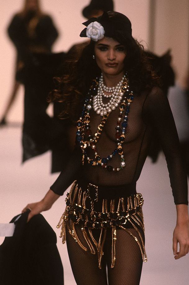 Helena Christensen for Chanel, F/W 1991
