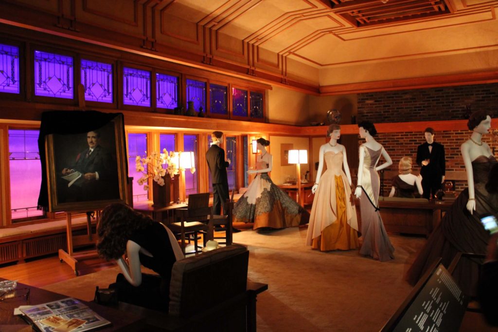 Martin Scorsese-designed exhibition vignette. (Benjamin Imhoff for Manic Metallic)