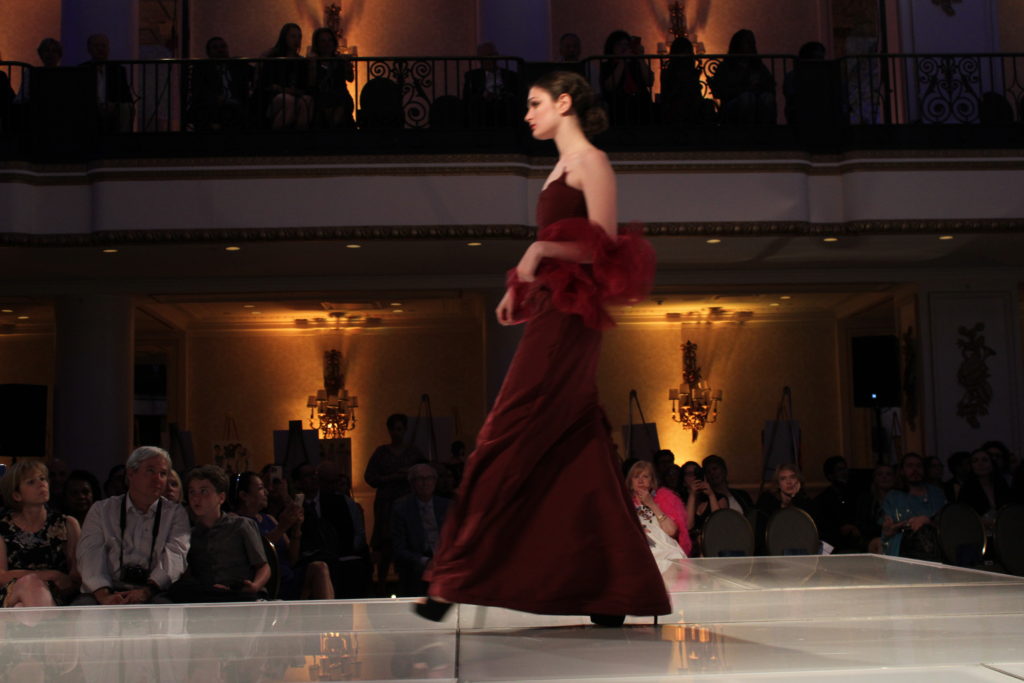A look from designer Anais Lora's Drexel collection titled "Damas Cojuleos"; © 2023 Manic Metallic