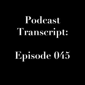 The Manic Metallic Podcast - Episode 045 Transcript
