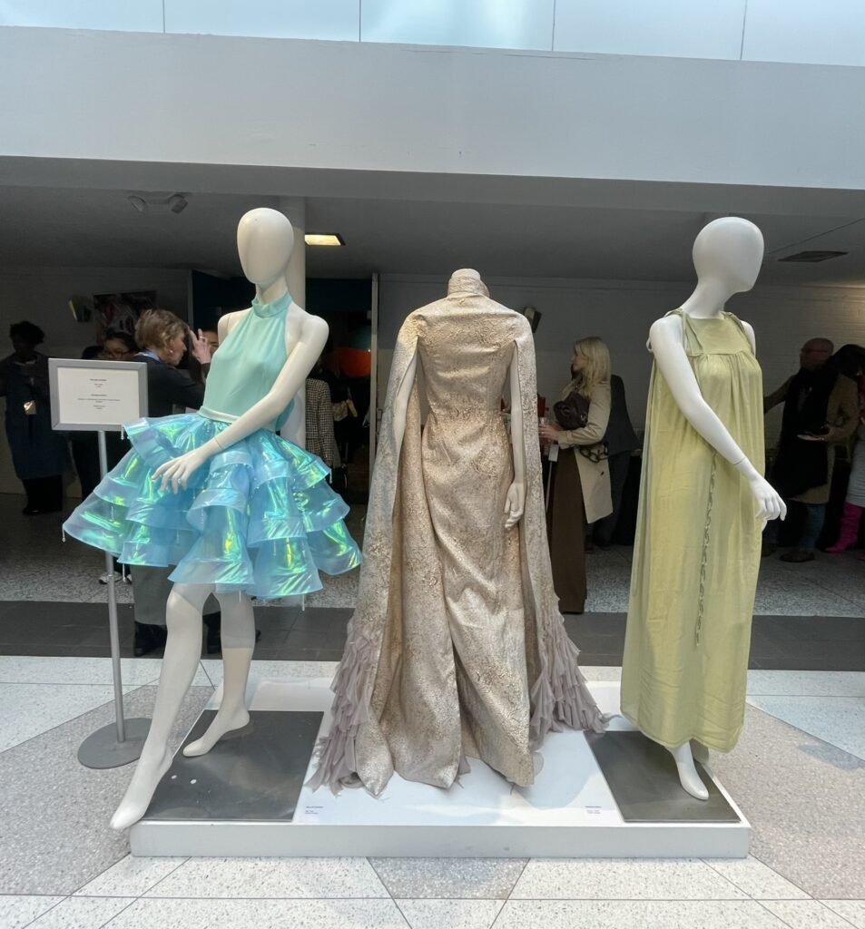 A fashion display at the Moore College of Art and Design; photo © Manic Metallic