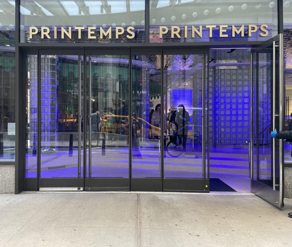 Printemps New York; photo © Manic Metallic