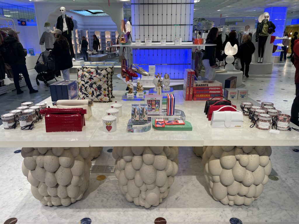 A table containing gifts of various sorts; photo © Manic Metallic