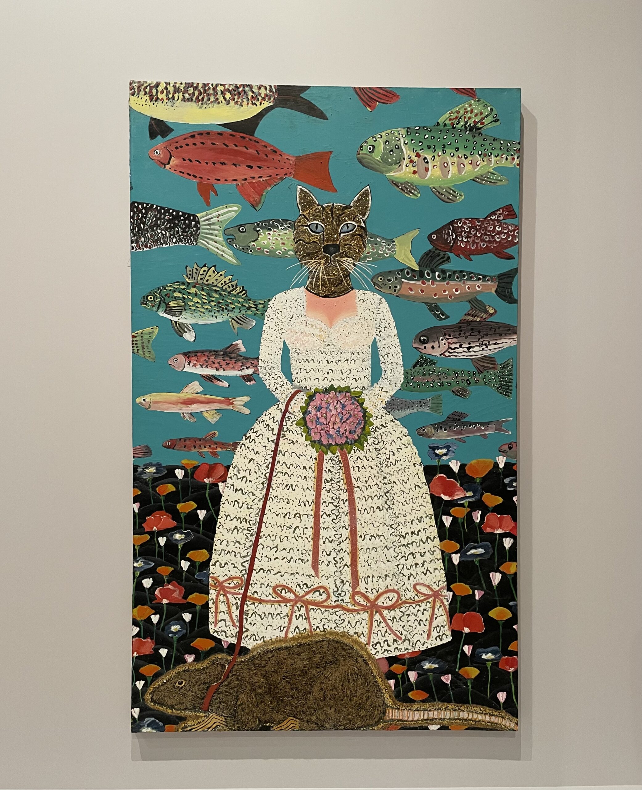 Joan Brown — "The Bride", 1970; photo © 2025 Manic Metallic