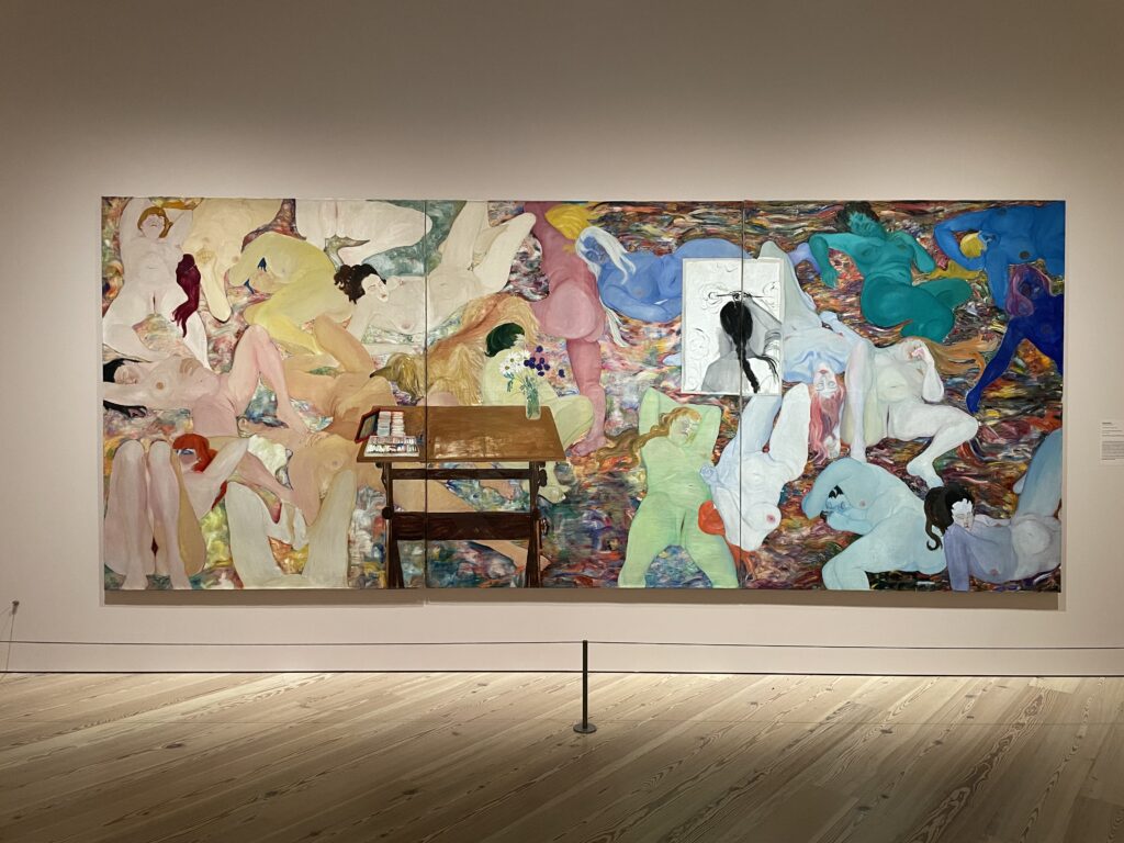 Martha Edelheit — "Flesh Wall with Table", 1965; photo © 2025 Manic Metallic