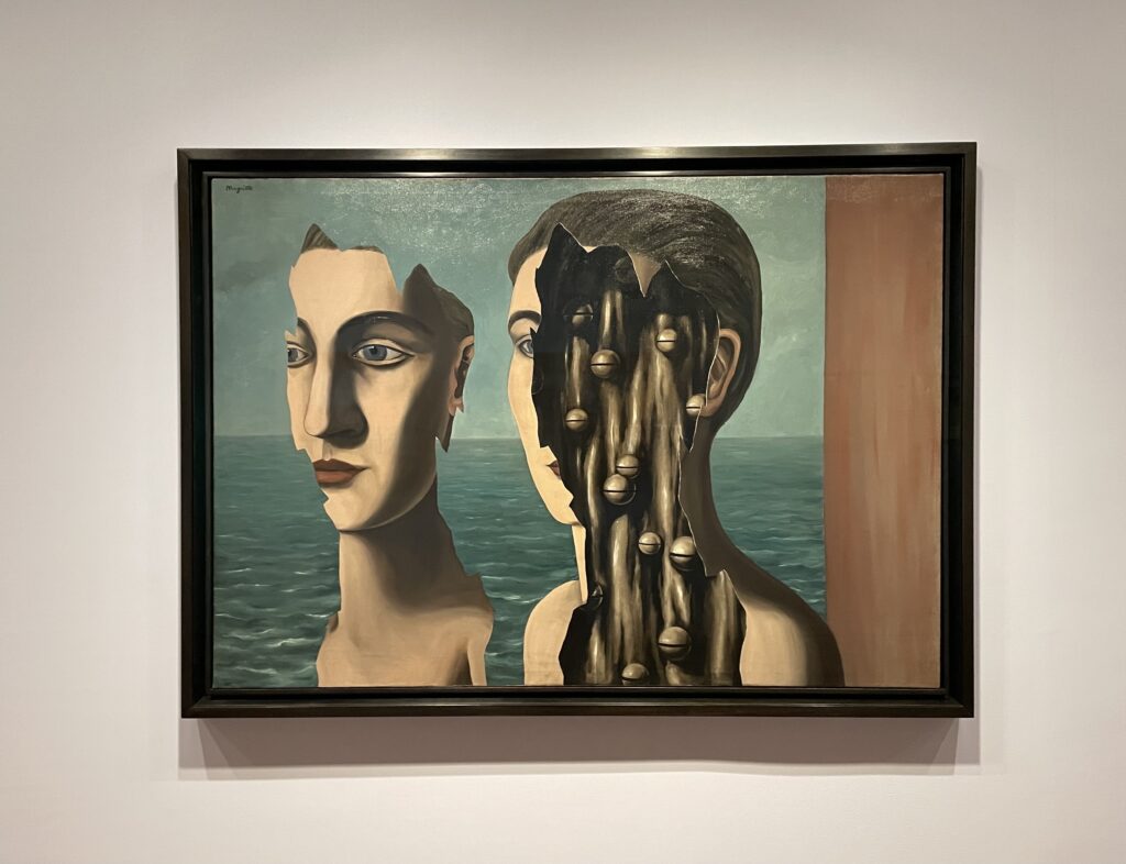 René Magritte, “Le Double Secret”, 1927; photo © 2025 Manic Metallic