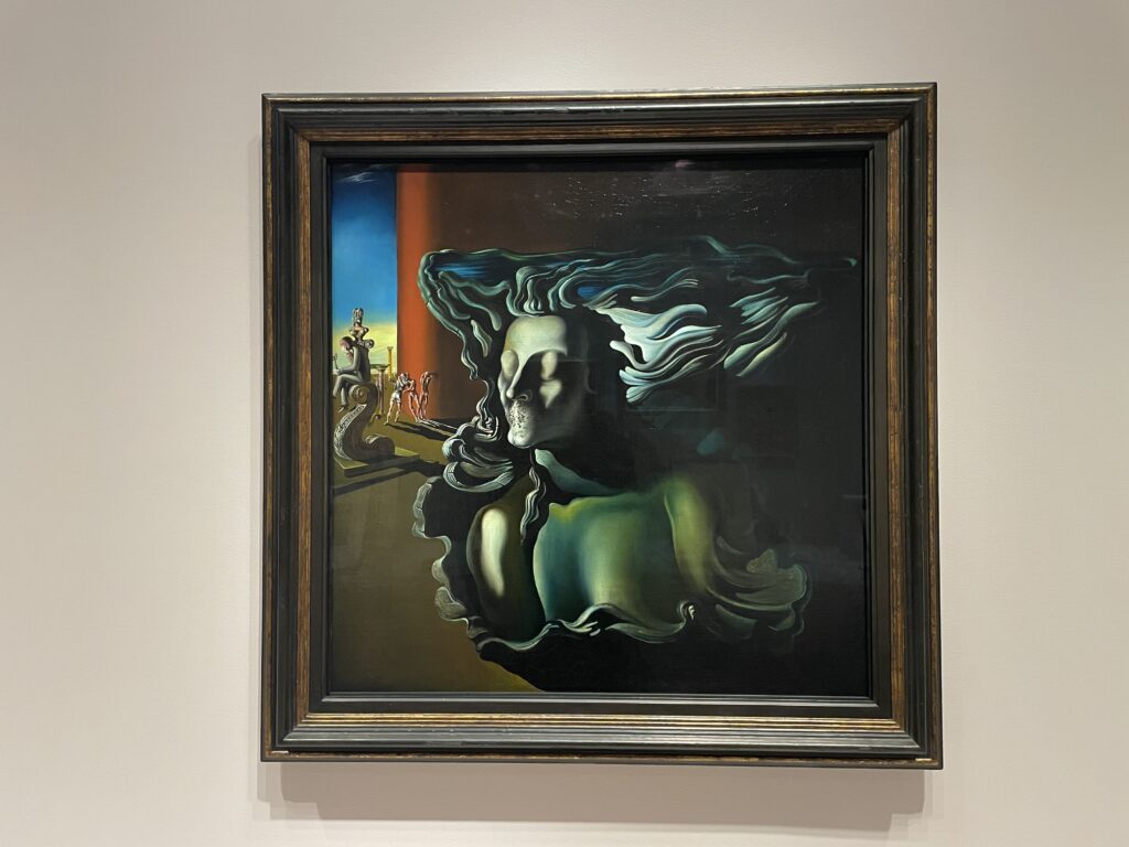 Salvador Dalí, “The Dream”, 1931; photo © 2025 Manic Metallic