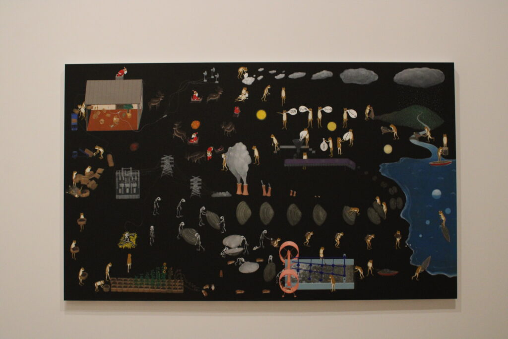 Akira Ikezoe — "Frog Stories Around Nuclear Power Plant", 2025; photo © 2026 Manic Metallic