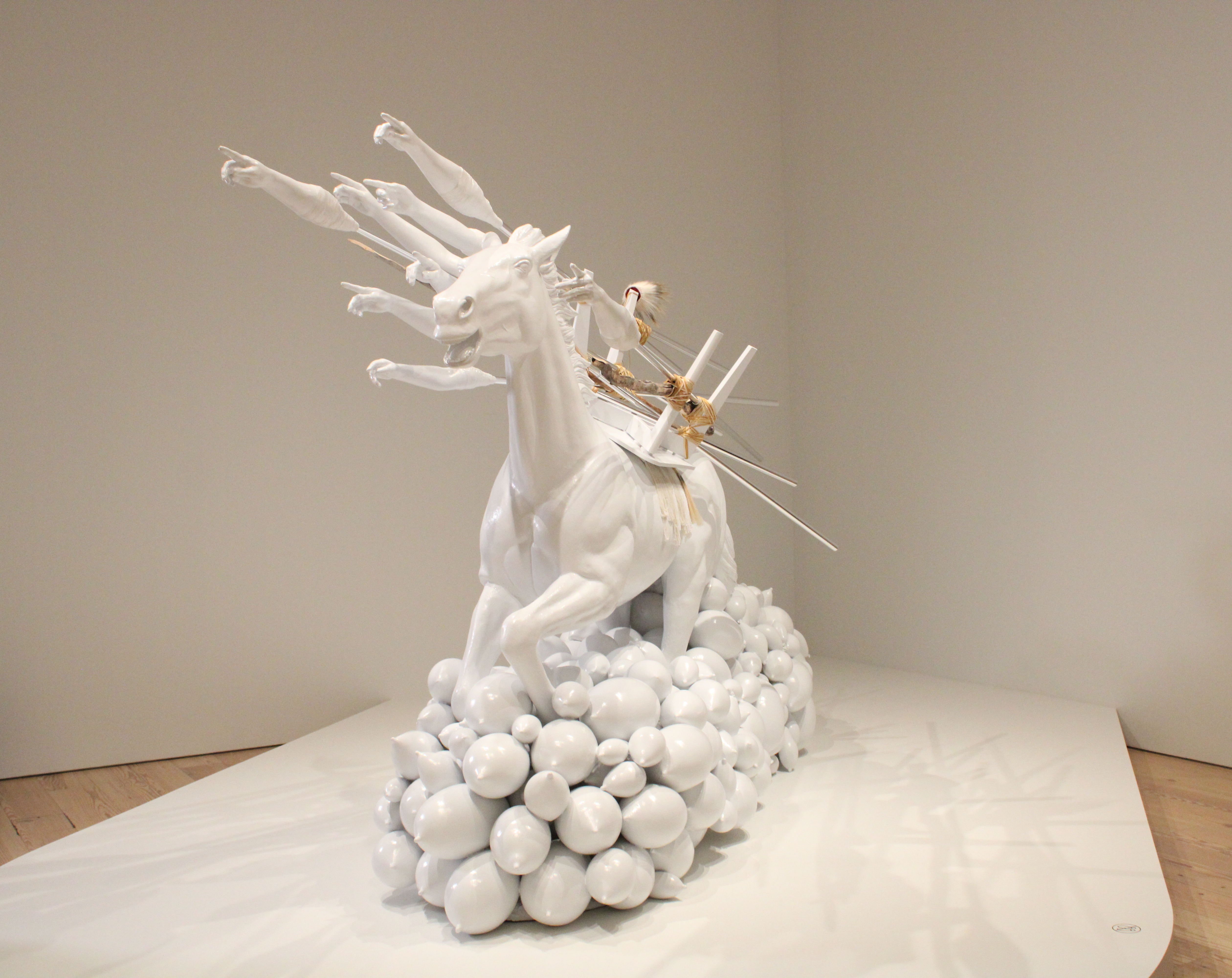 Anna Tsouhlarakis — "SHE MUST BE A MATRIARCH", 2023; photo © 2026 Manic Metallic