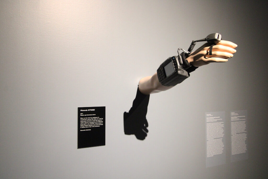 Jeremy Deller - “Motorola WT4000 Wearable Terminal", 2013; photo © 2026 Manic Metallic