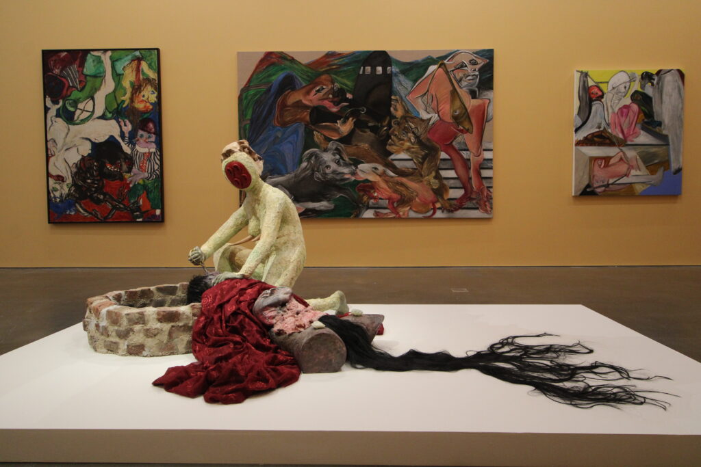 Cato Ouyang — “Otherwise, spite: 1. whores at the end of the world / 2. from every drop of his blood another demon arose (1829–1840)”, 2020; photo © 2026 Manic Metallic