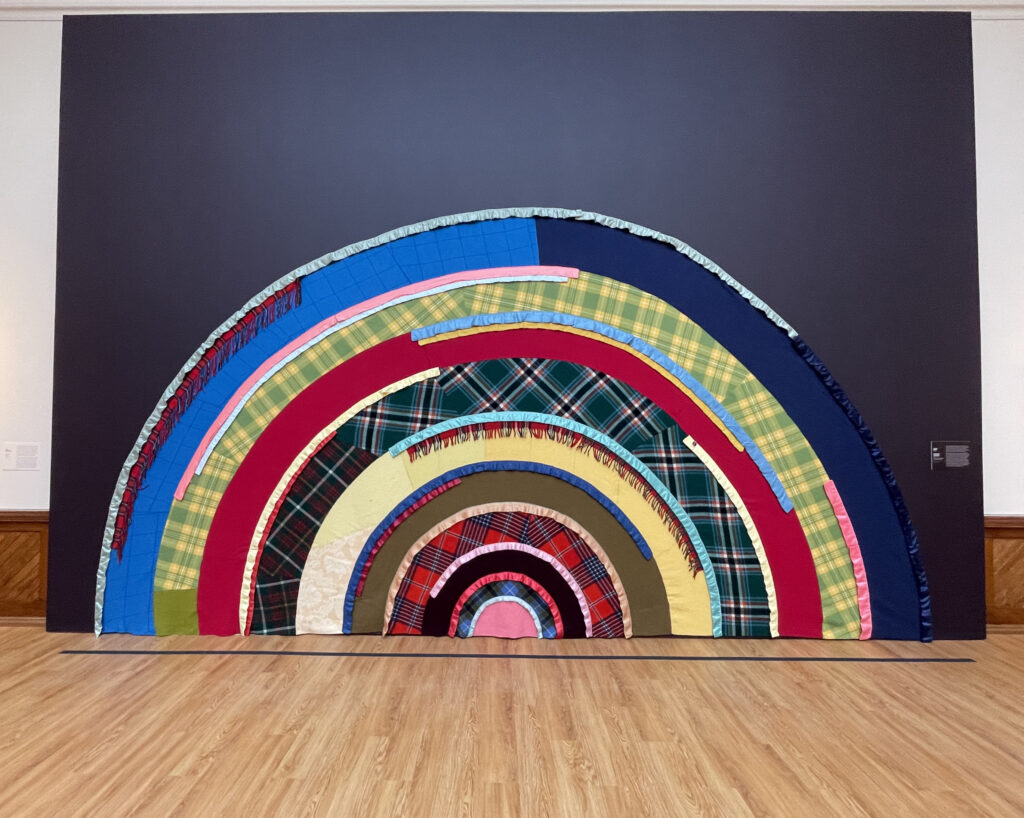 Marie Watt — “Skywalker/Skyscraper (Allegory)”, 2012; photo © 2026 Manic Metallic