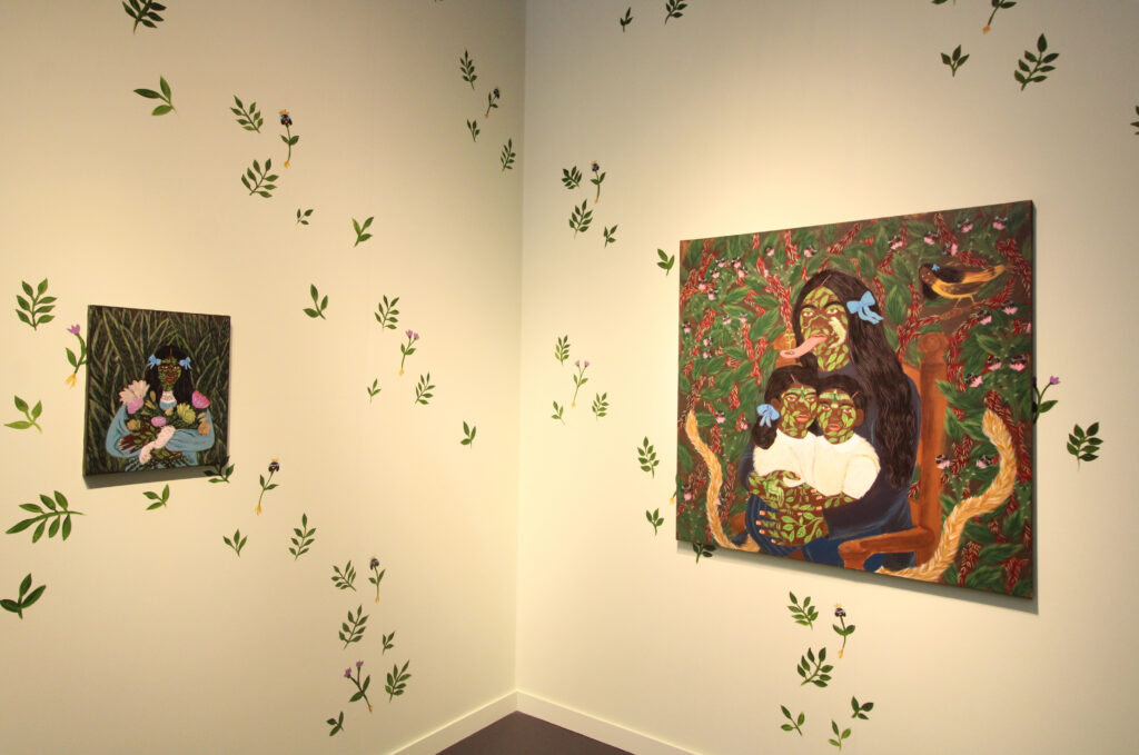 A selection of works by artist Kelly Sinnapah Mary; photo: Benjamin Imhoff for Manic Metallic