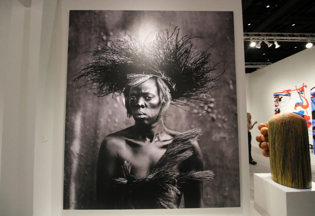 Zanele Muholi — "Isiqhaza II, Philadelphia", 2018; photo: Benjamin Imhoff for Manic Metallic