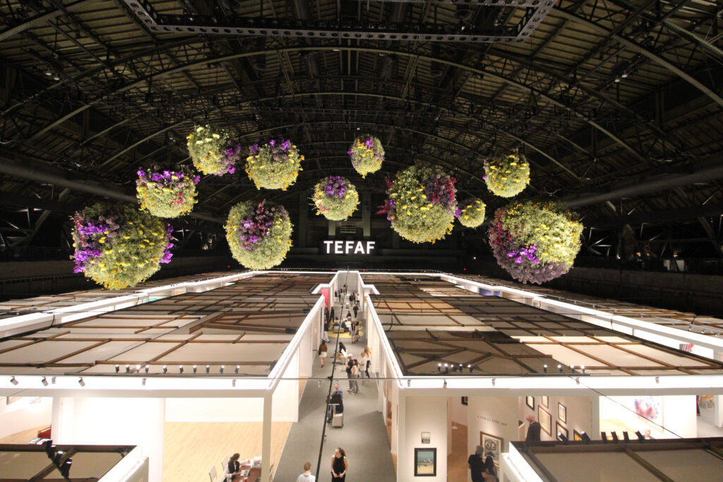 A snapshot of New York’s 2026 edition of The European Fine Art Fair (TEFAF); photo: Benjamin Imhoff for Manic Metallic