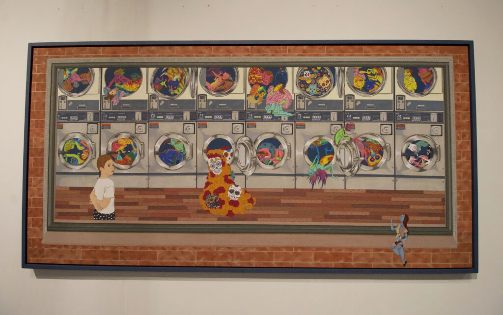 Liu Tianlian -- "The Wash", 2024; photo: Benjamin Imhoff for Manic Metallic