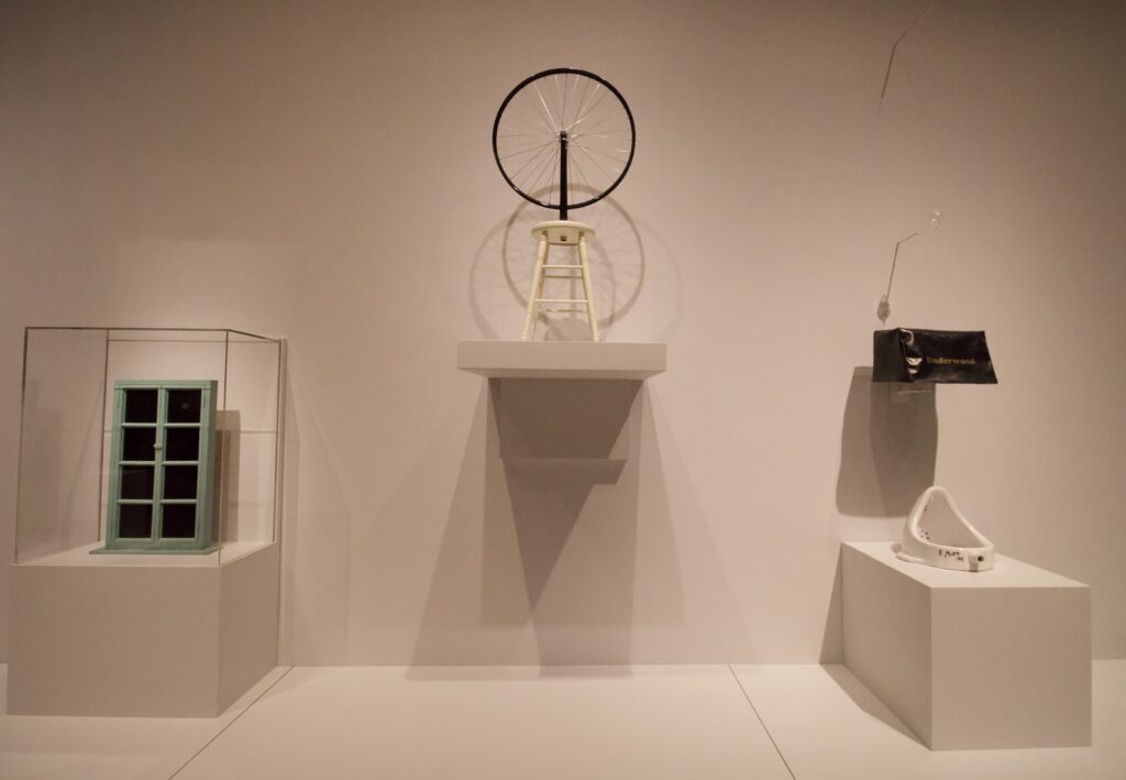 A snapshot of "Marcel Duchamp"; photo © 2026 Manic Metallic